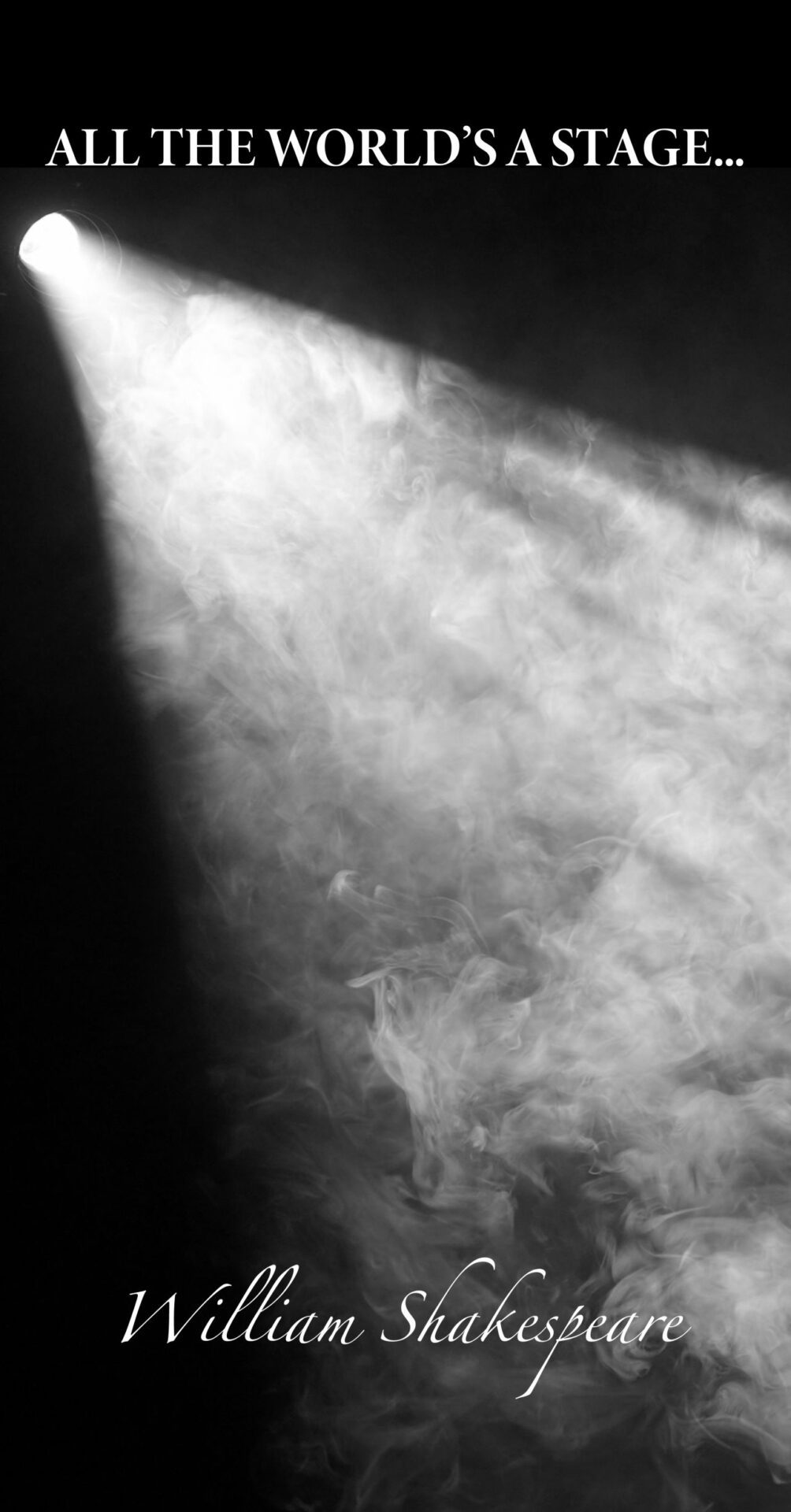 All the world's a stage